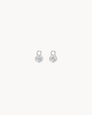 JOANN No. 3 | Bezel Set Huggie Earring Charms