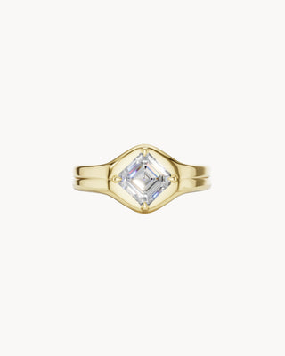 ANNA No. 5 | Chunky Double Band Signet Ring