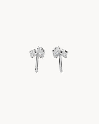 DUO No. 1 | Oval Diamond Toi et Moi Studs