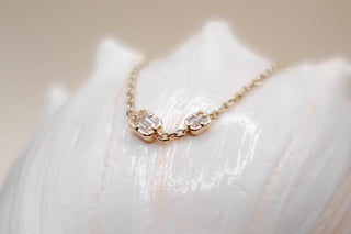 GRETA No. 1 | Bezel Diamond Station Bracelet