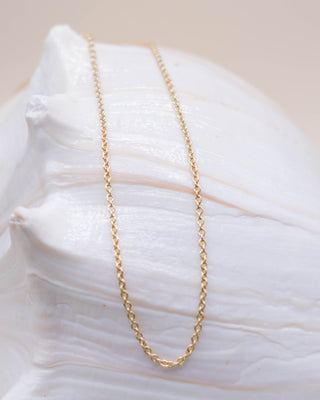 LINK No. 1 | Minimal Rolo Chain Necklace