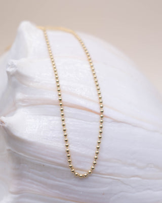 LINK No. 2 | Minimal Ball Chain Necklace