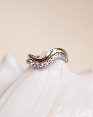 MOTIF No. 3 | Logo Stacker Ring